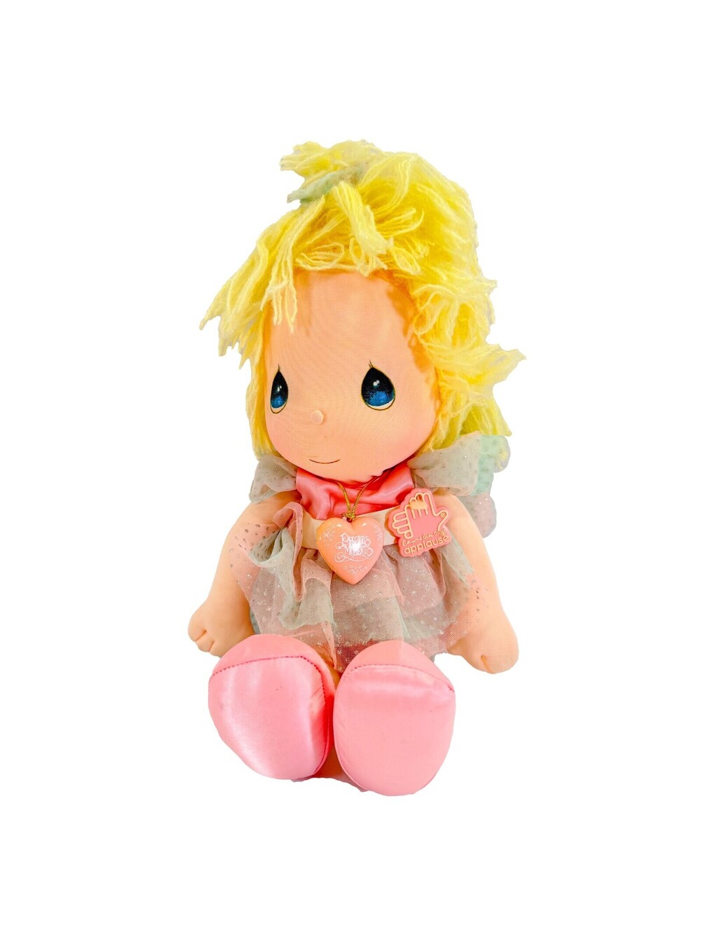 1985 Precious Moments Tammy the Ballerina 14" Doll Applause #4579 Blonde & Blue